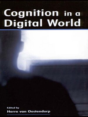 cover image of Cognition in a Digital World